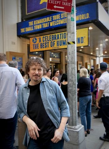 Come From Away, New York NY Outside of the Broadway show "Come From Away" at the Gerald Schoenfeld Theatre, West 45th street, New York, NY.
