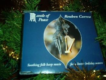 Christmas harp/Advent Season,  Reuben's winter holiday cd <a href="http://ats.reubencorrea.com/audio/REUBEN_CORREA-Silent_Night-clip-0-75.m3u">hi-fi</a> - <a href="http://www.reubencorr

