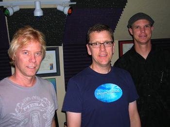 with JD Stefan and Matthew Thayer at Catwerk Music
