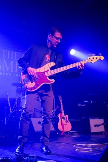 Dennis and Stonetree P bass. The Smites at Boise's Revolution Concert House (photo by Robert Allen, Pro Image Photography)
