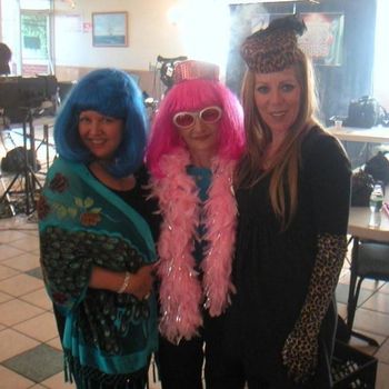 me (blue wig), Judy and Donna - Hit or Miss Show
