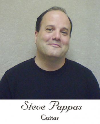 Steve Pappas Finger-style guitarist/composer/teacher; over 30 years of experience;B.M. in educationY.S.U.;all styles acoustic&electric; guitar;retired music teacher 2015;performs with String Theory;co-owner and operator of Liberty Lesson Center;pappasmisic.com.
