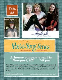 Poet & Song Series Presents Richard Hague & na Skylark
