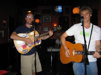 Gibney's last Sunday night (Aug. 21).  Fred Gillen Jr. and Steve Chizmadia rock a little "Let It Bleed" in addition to their awesome originals.
