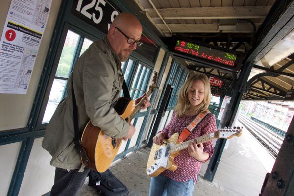 Jules and Bryan Subway