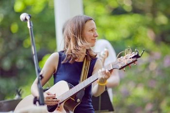 Photo by Matthew Cerreta.  Backwoods Jupiter performed at the Marsh Sanctuary for Dylan's 70th birthday in May, 2011.
