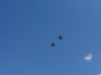 The fly-over following the national anthem.
