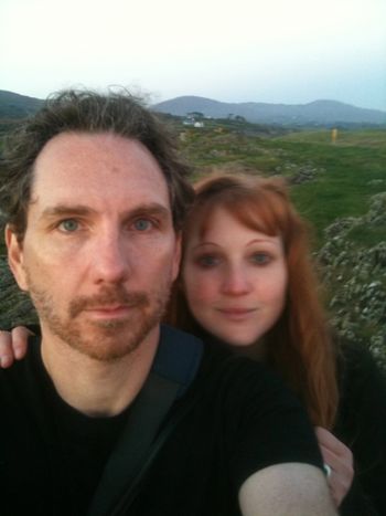 The Shared Path ... Summer & Michael near Doneen. The trip to Ireland.
