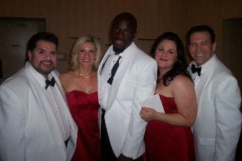 Michael, Leslie, Leroy, Lisa and Don in Sin City Five: Tribute to the Rat Pack
