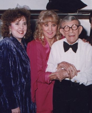 _ With George Burns
