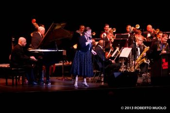 John and Maggie @ The Count Basie Theater with Joe Muccioli leading the Red Bank Jazz Orchestra
