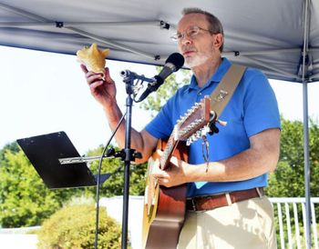 Roy at the Franklin County Storytelling Festival
