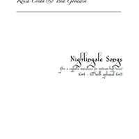 Nightingale Songs (A Miniature Cycle)