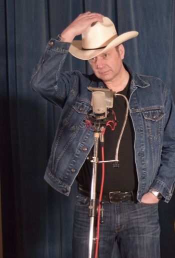 Cowboy Rich Recording "Cool Water" at Jack Straw Studios March 6th 2017
