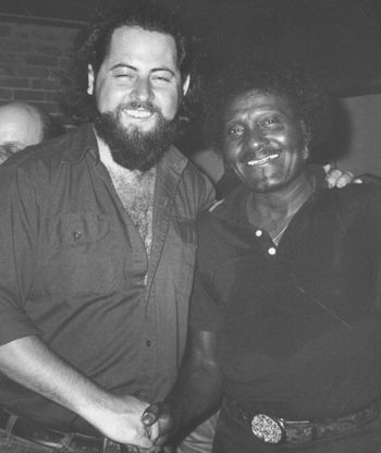 Al and Albert Collins together at the Town Pump
