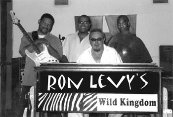 Recording Ron's Green Eyed Soul with Jeff Lockhart, Warren Grant and Ron Levy. - Photographer Unknown
