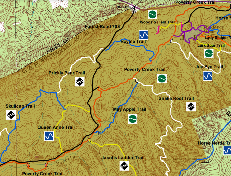 Pandapas Pond Trail Map Hiking Into The New Year 2021