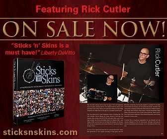 I'm  very proud to be included in this book honoring the brotherhood of drummers.
