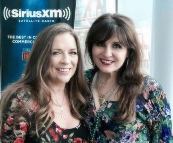 April 25, 2015. The Deborah Allen Show. Nashville, TN. Missy Deborah and I had a blast hanging out just being gal pals! She's a sweetheart and what a talent:-)!! Xoxox CC
