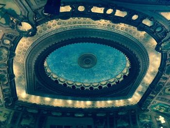 The Chicago Theater ceiling.
