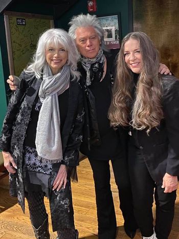 November 16, 2020. City Winery Nashville. Oh what a beautiful inspiring show we had!! I felt so blessed to be a part of it! Thank you Emmylou Harris and Marty Stuart. My friends the Country Music Hall of Famers! Love you both so much! Xox
