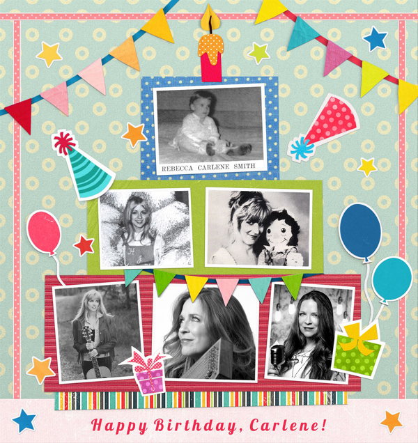 Happy Birthday, Carlene 2018!