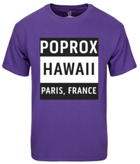POPROX T-SHIRT : PARIS PURPLE