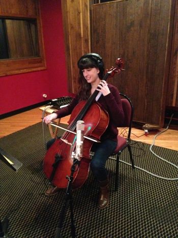 Melodie Morris, cello Sound Emporium, Nashville TN
