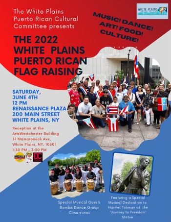 White Plains Puerto Rican Flag Rising 2022
