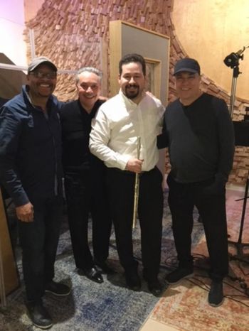 Recording Red Tailed Hawk Vol III  Ray Martinez, Eddie Montalvo, and Oscar Hernandez
