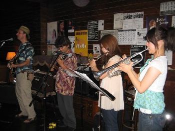 Eclipse, with horn section. Furano Kimura trumpet, Ogiso Flute.
