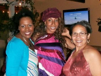 Shantel, Elise, and I (Sorors Supporting Our Soror)
