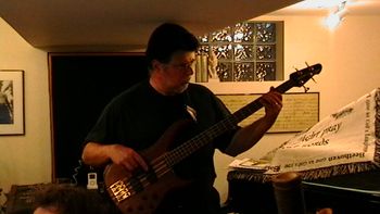 Christ Andronis on Bass
