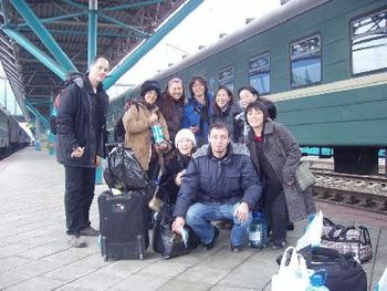 Train in Samara for Moscow
