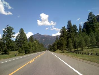 Headed east toward Wolf Creek Pass on my way to Frisco, CO
