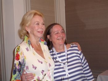With Louise Hay at the I Can Do It Conference
