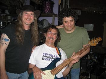 Earl, Freebo on bass, and David
