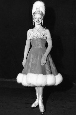 Ice Capdes photo of my mom (1960's). My original song, Skating, was inspired by and written for her!
