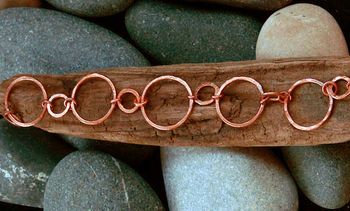 Copper Circles Bracelet - $26.00
