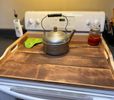 Handmade Wooden Stovetop Cover