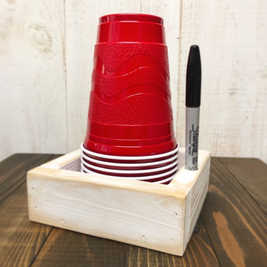 How To Build a Simple Wooden Solo Cup Holder