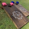 Hand Painted Custom Wood Cornhole Boards
