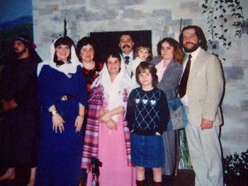 My Family at our Easter Cantata, early 90s
