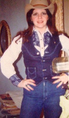 Young Cowgirl in the late 70s
