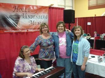 Sioux Center IA Craft Expo.  New fans of my music.  Enjoy!
