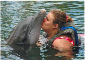 Dolphin Kiss!
