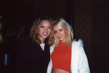 With Christina Aguilera
