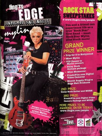 Mylin/Fing'rs Edge Ad In People Magazine
