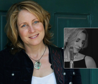 Meghan Cary with Genevieve: Two Powerhouse Storytelling Troubadours