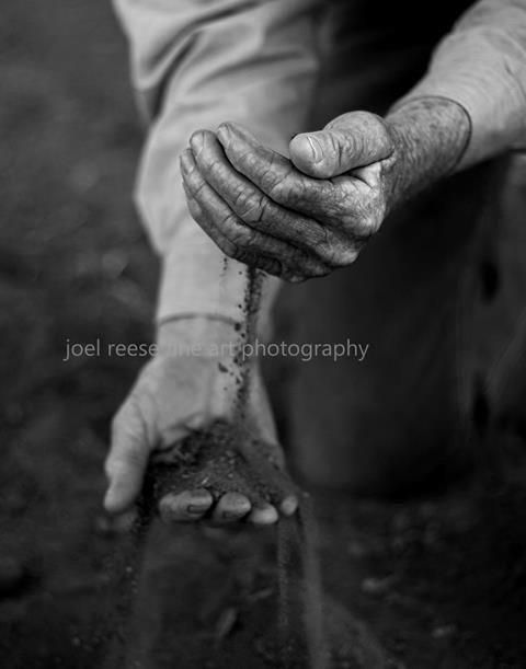 The Farmer's Hands, joel reese fine art limited prints